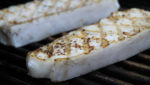 Grilled halibut