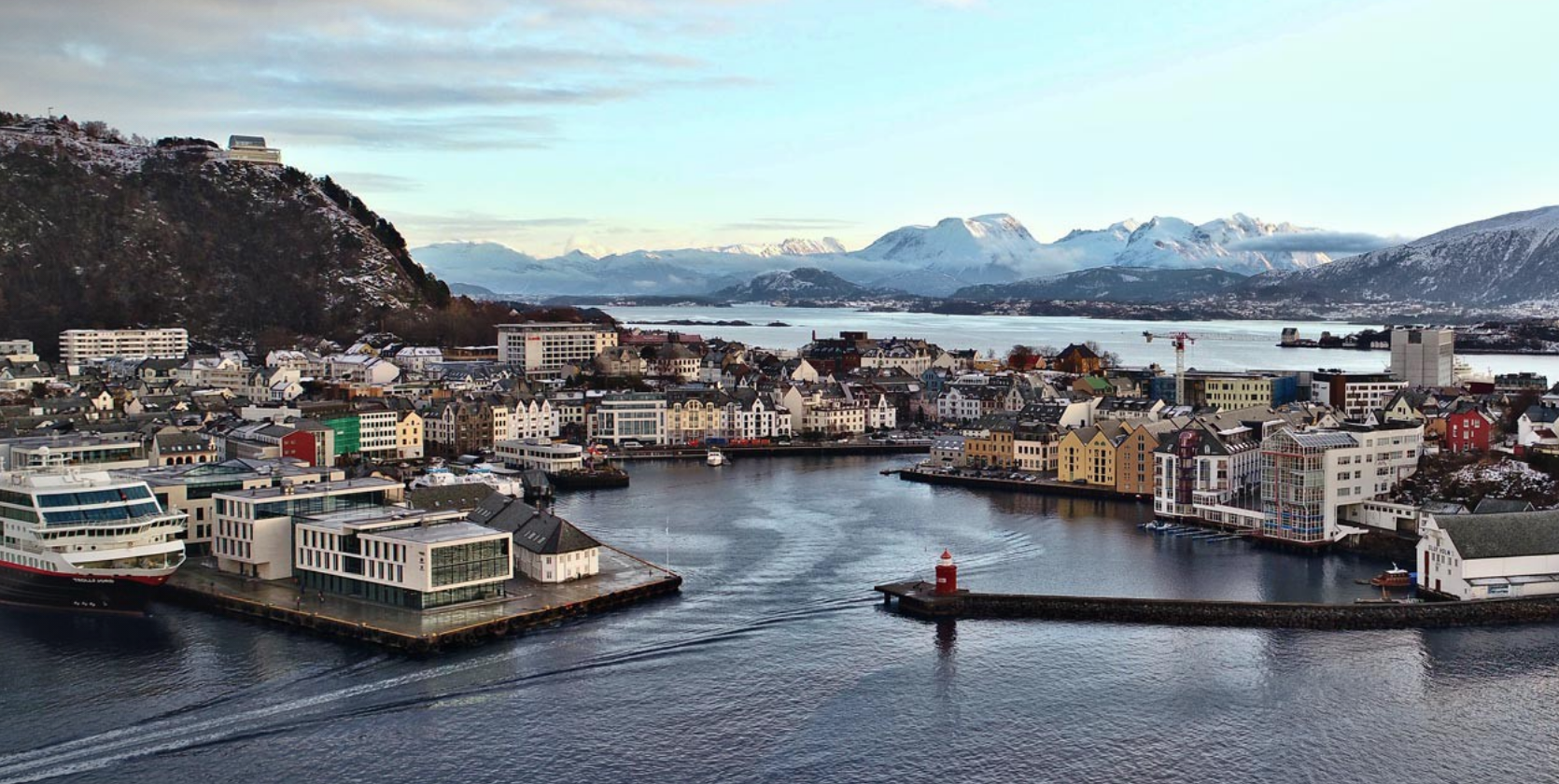 Alesund, Norway. Credit. Jangaard Export